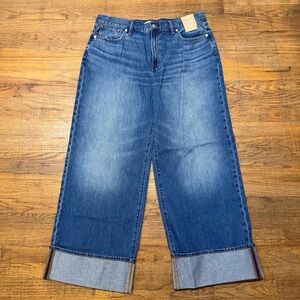 Madewell Superwide-Leg Jeans in Fannin Wash